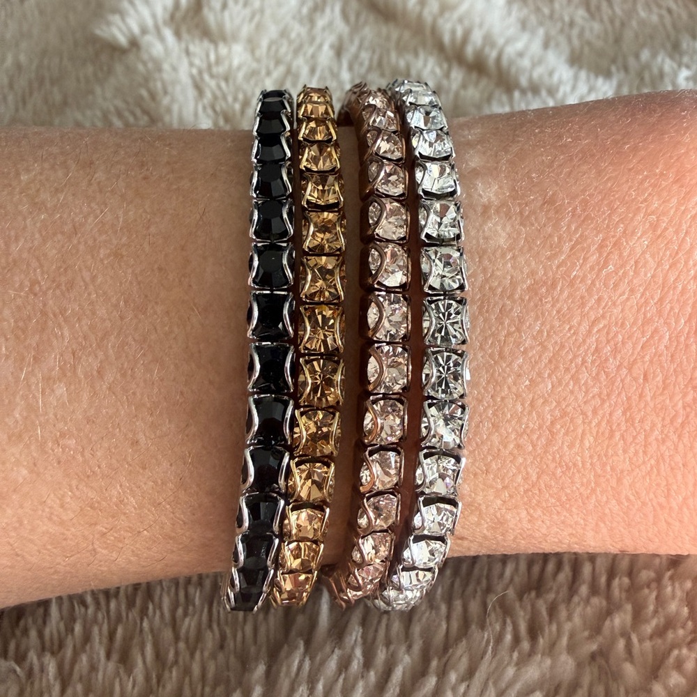 Touchstone Crystal by Swarovski Stretch Bracelets